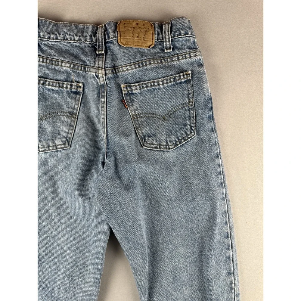 Vintage 90s Levis 550 Orange Tab Jeans USA Made Relaxed Fit 29x30 Student